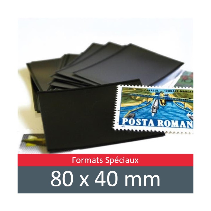 Pochettes simple soudure - Lxh:80x40mm