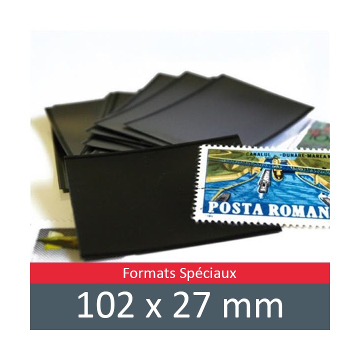 Pochettes simple soudure - Lxh:102x27mm