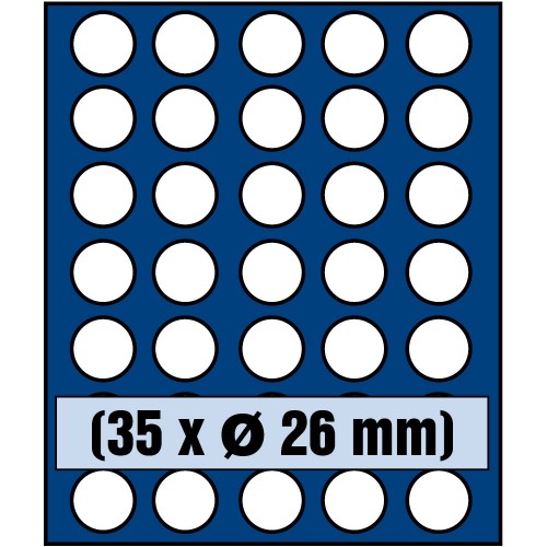 Médaillers -"NOVA" Standard - 2€ - SAFE