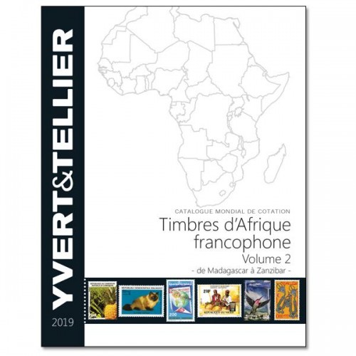 Timbres d'Afrique Francophone Volume 2 - 2019