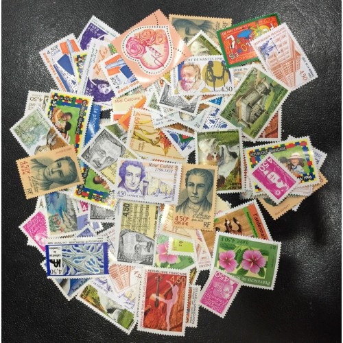 Lot de faciale 100 timbres à 4,50 Francs