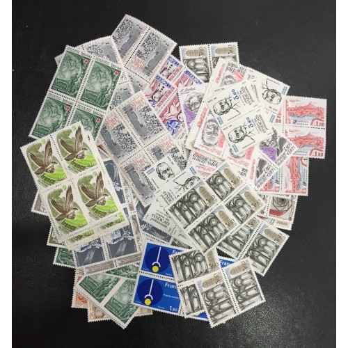 Lot de faciale 100 timbres à 7,20 Francs