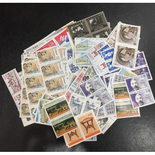 Lot de faciale 100 timbres à 8,80 Francs