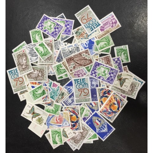 Lot de faciale 100 timbres à 1,10 Francs