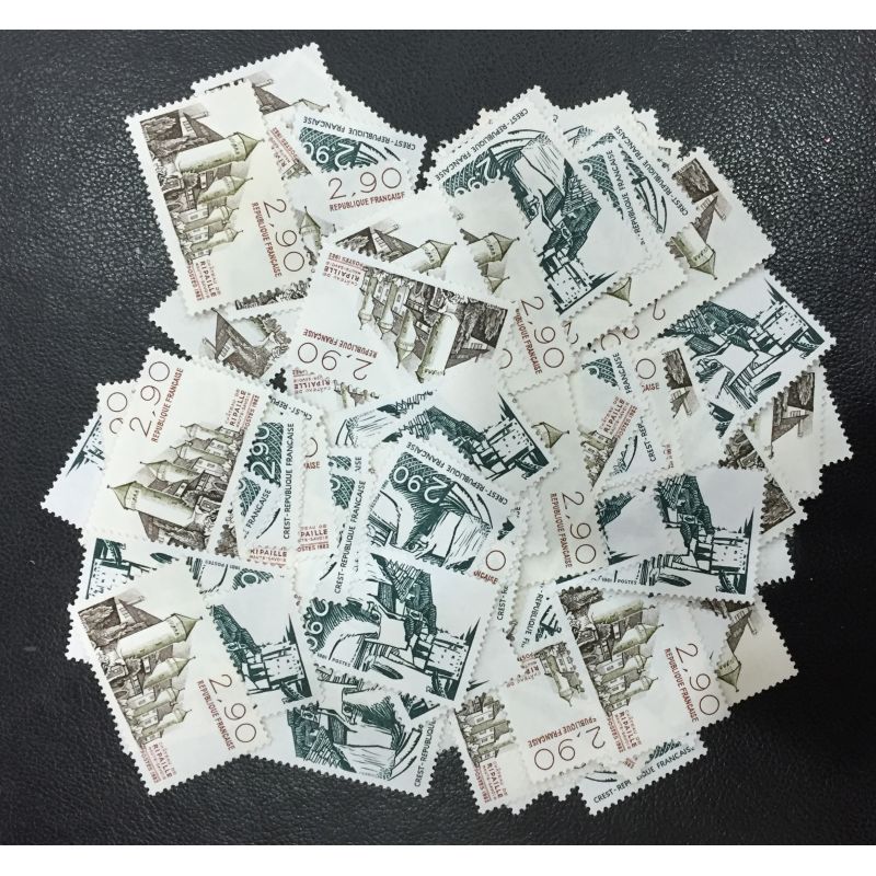 Lot de faciale 100 timbres à 2.90 Francs