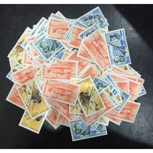 Lot de faciale 50 timbres à 20 Francs