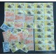 Lot de faciale 100 timbres à 20 Francs