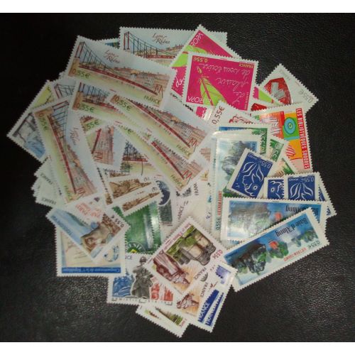 Lot de faciale 100 timbres de 0,55€ (55€)