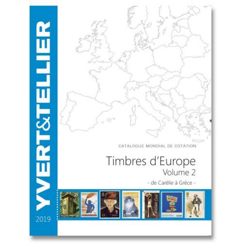 Timbres d'Europe - 2023 - Volume 2 - C à G