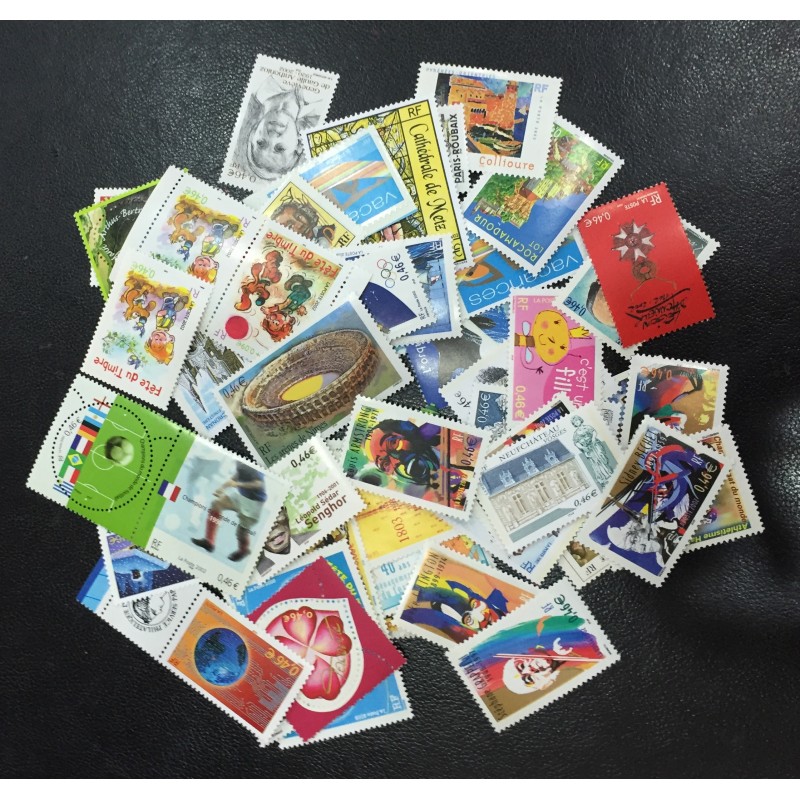 Lot de faciale 100 timbres à 0,46€ (46€)