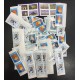 Lot de faciale 100 timbres TVP Monde