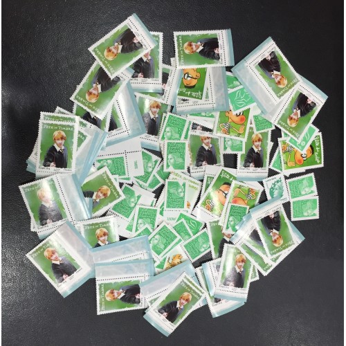 Lot de faciale 100 timbres TVP Vert 20g