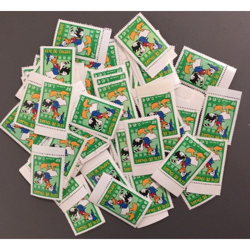 Lot de faciale 100 timbres à 0,45€ (45€)