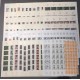 Lot de faciale de 1000 timbres à 1 Franc - En feuilles