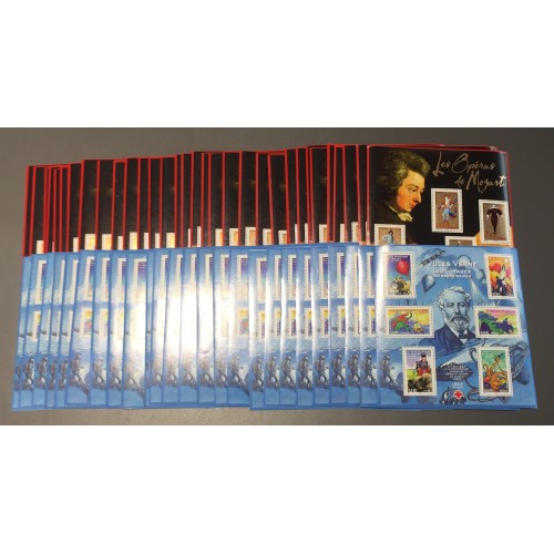 Lot de faciale 100 blocs de 3,18€ (318€)