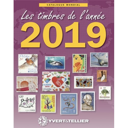 Catalogue Mondial des Timbres de l'Année 2019