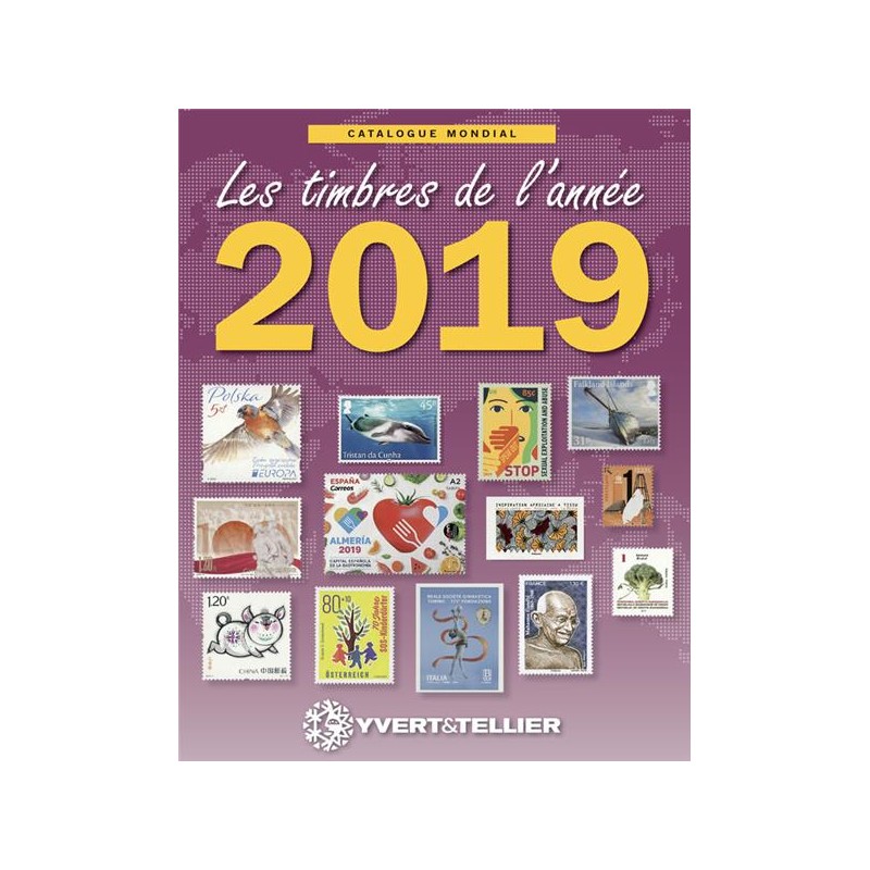 Catalogue Mondial des Timbres de l'Année 2018