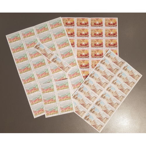 Lot de faciale 100 timbres de 0,61€ (61€)