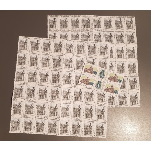 Lot de faciale 100 timbres de 0,63€ (63€)