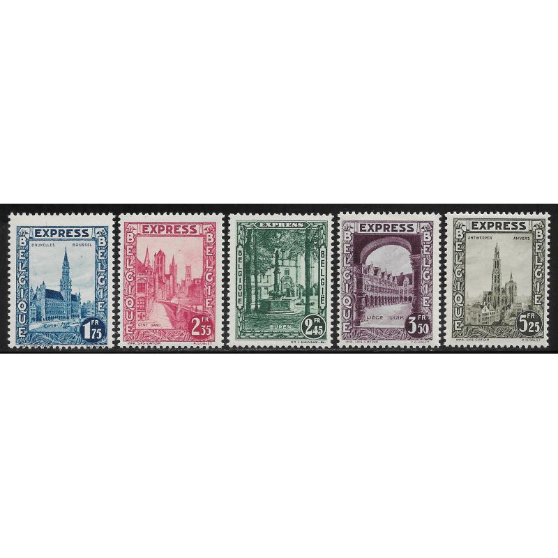 Lot W421 - Belgique - N°L1/5
