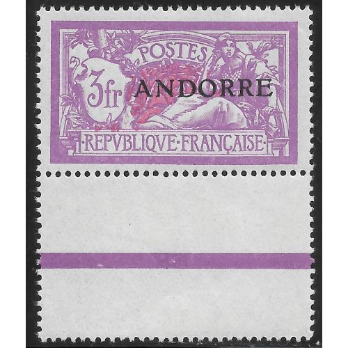Lot W224 - Andorre - N°20 - Neuf ** Luxe