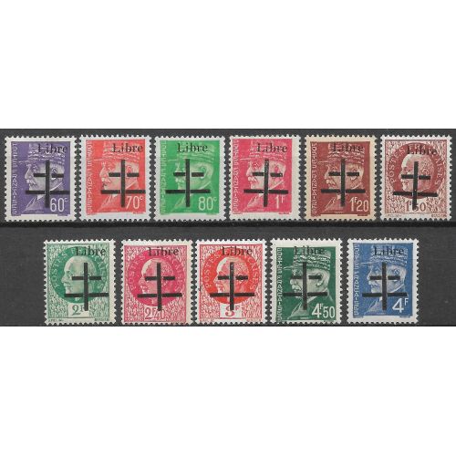 Lot W573 - Libération - N°1/11