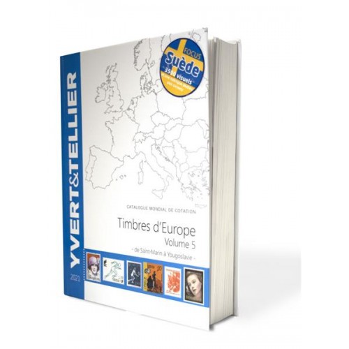 Timbres d'Europe - TOME 2021 - Volume 5  - S à Y
