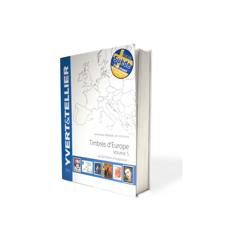 Timbres d'Europe - TOME 2021 - Volume 5  - S à Y