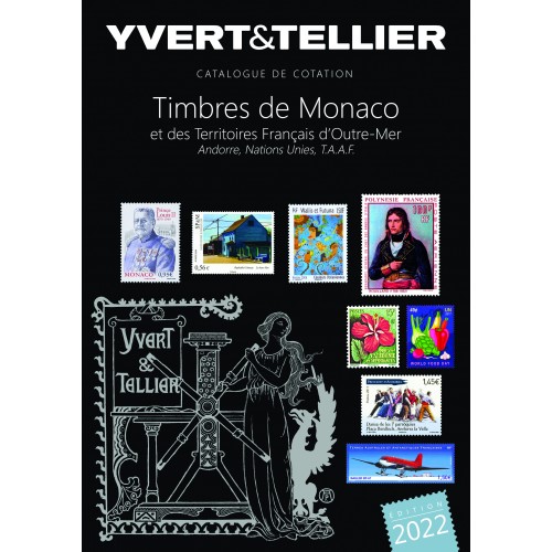 Catalogue Timbres de Monaco et territoires d'Outre-Mer 2022