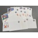 Lot de faciale 100 timbres TVP Monde
