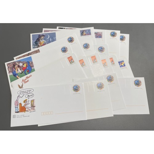 Lot de faciale 100 timbres TVP Monde