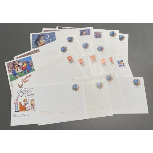 Lot de 50 lettres prioritaires Monde 20g