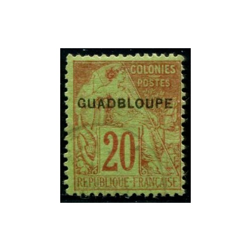 Lot A2435 - Guadeloupe - N°20b Obl