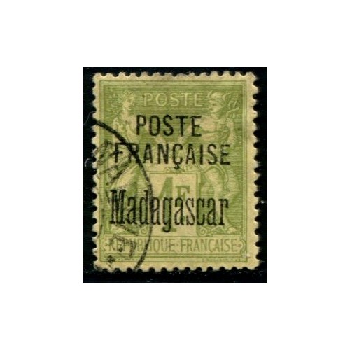 Lot A2500 - Madagascar -  N°21 Obl