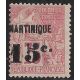 Lot W319 - Martinique -  N°18 (*)