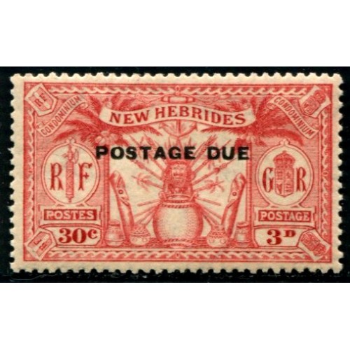 Lot A2587 - Nouvelles-Hébrides - Taxe N°T08 *