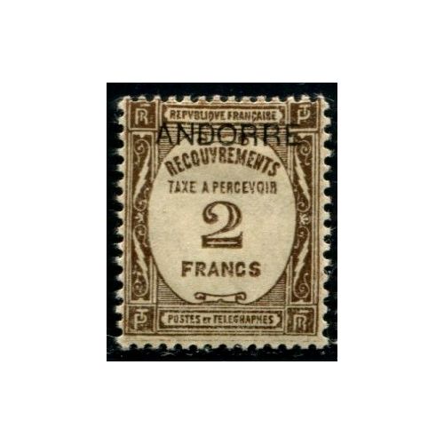 Lot A2771 - Andorre - N°T14 *