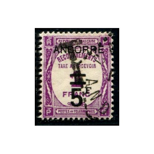Lot A2772 - Andorre - N°T15 Obl