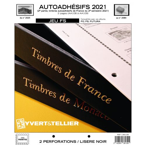 NOUVEAUTE - Jeux FS Autoadhésifs 2021 2e Semestre