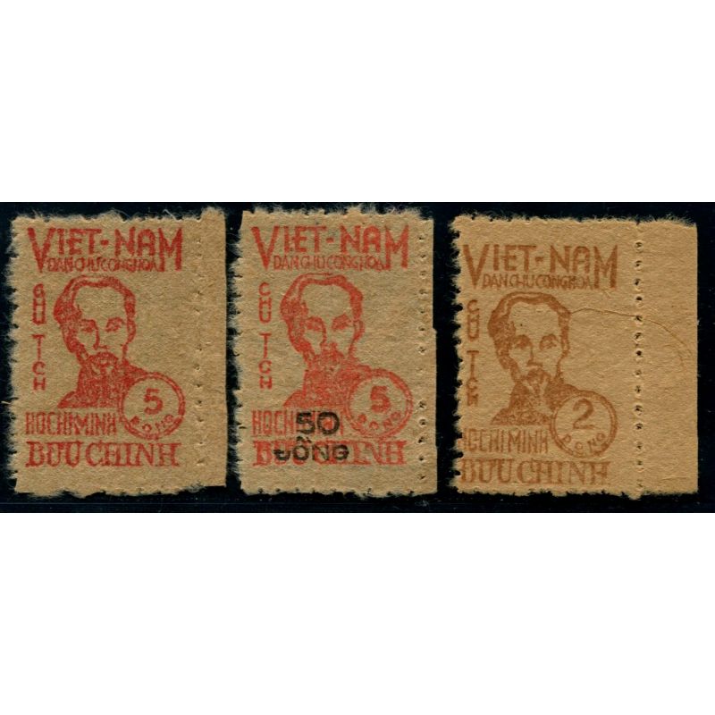 Lot A2828 - Vietnam du Nord - N°60/62 (*)