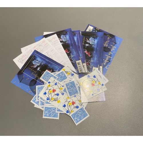 Lot de faciale de 50 timbres de 1,15€ (57.50€)