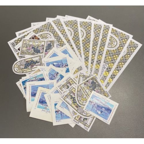 Lot de faciale de 50 timbres de 1,65€ (82.50€)