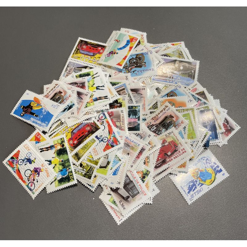 Lot de faciale de 200 timbres de 0,30€ (60€)