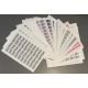 Lot de faciale 935 timbres à 3,70 Francs en Feuilles