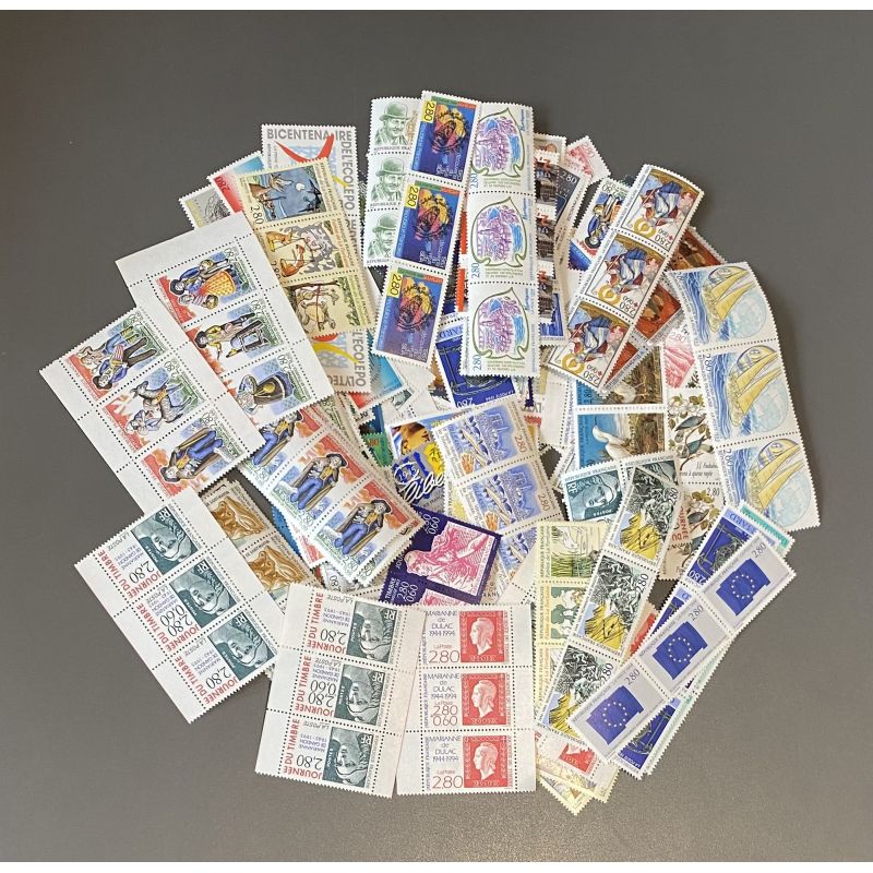 Lot de faciale 100 timbres à 8,40 Francs