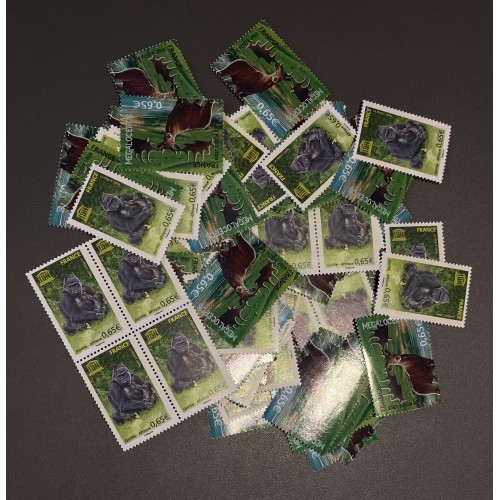 Lot de faciale 100 timbres de 0,65€ (65€)