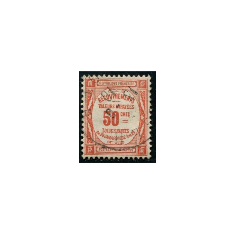 Lot A3958 - Taxe - N°47 Obl