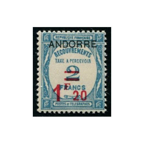 Lot A4076 - Andorre Taxe - N°13 **