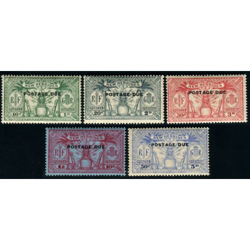 Lot A3962 - Nouvelles Hebrides - N°6/10 **