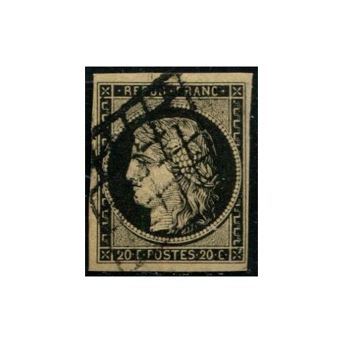 Lot C1700 - N°3 Classiques  Oblitéré Qualité TB